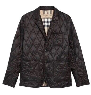 burberry men's gillington black quilted jacket|burberry copford diamond quilted jacket.